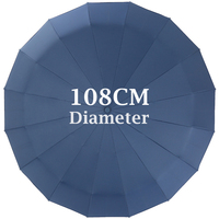 16 żeber duży silny automatyczny parasol składany deszcz mężczyźni kobiety luksusowy biznes mężczyzna parasol wiatroszczelny 4